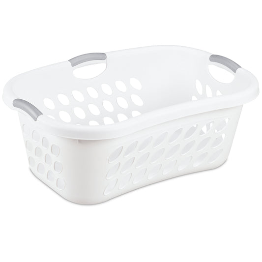 White laundry basket, 44L