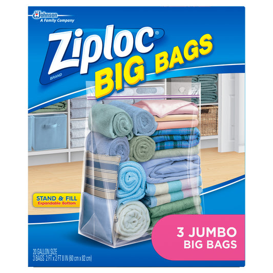 Ziploc Big Bags Jumbo 3pk