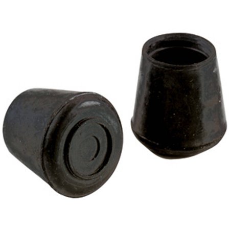 5/8" Rubber Legs Tips Blk