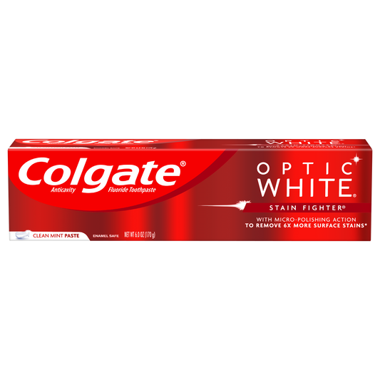 Colgate optic white stain fighter