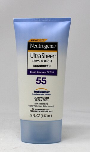 Neutrogena dry touch, sunscreen, cream