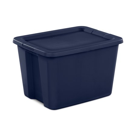Steeilite container, 68 L 18 gallon blue