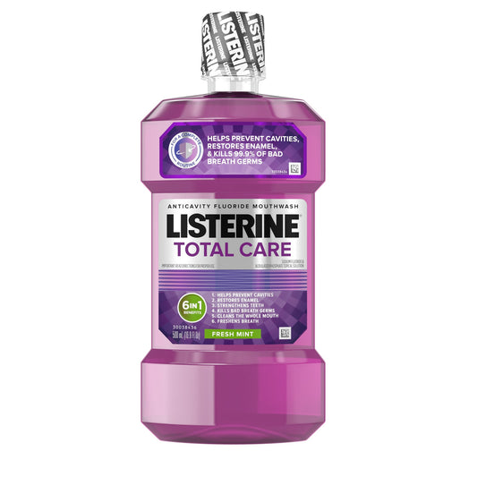 Listerine total care six and one purple
