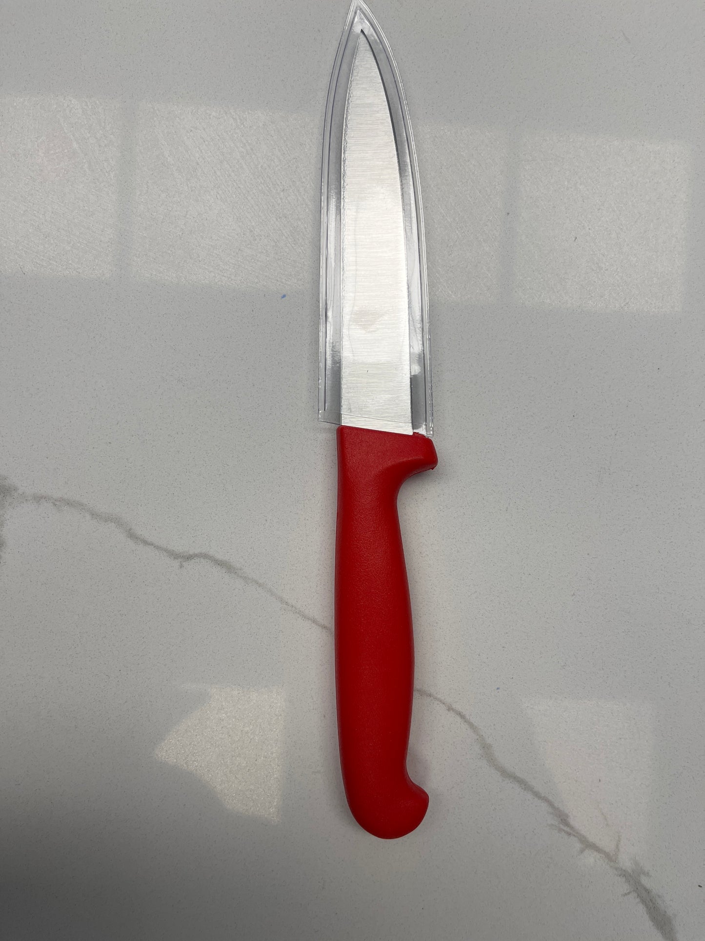 4.75" Red Straight Knife