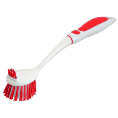 dish & vegetable brush red
