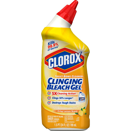 Clorox toilet bowl cleaner, fresh scent, 24 ounces
