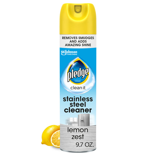 Pledge stainless steel cleaner