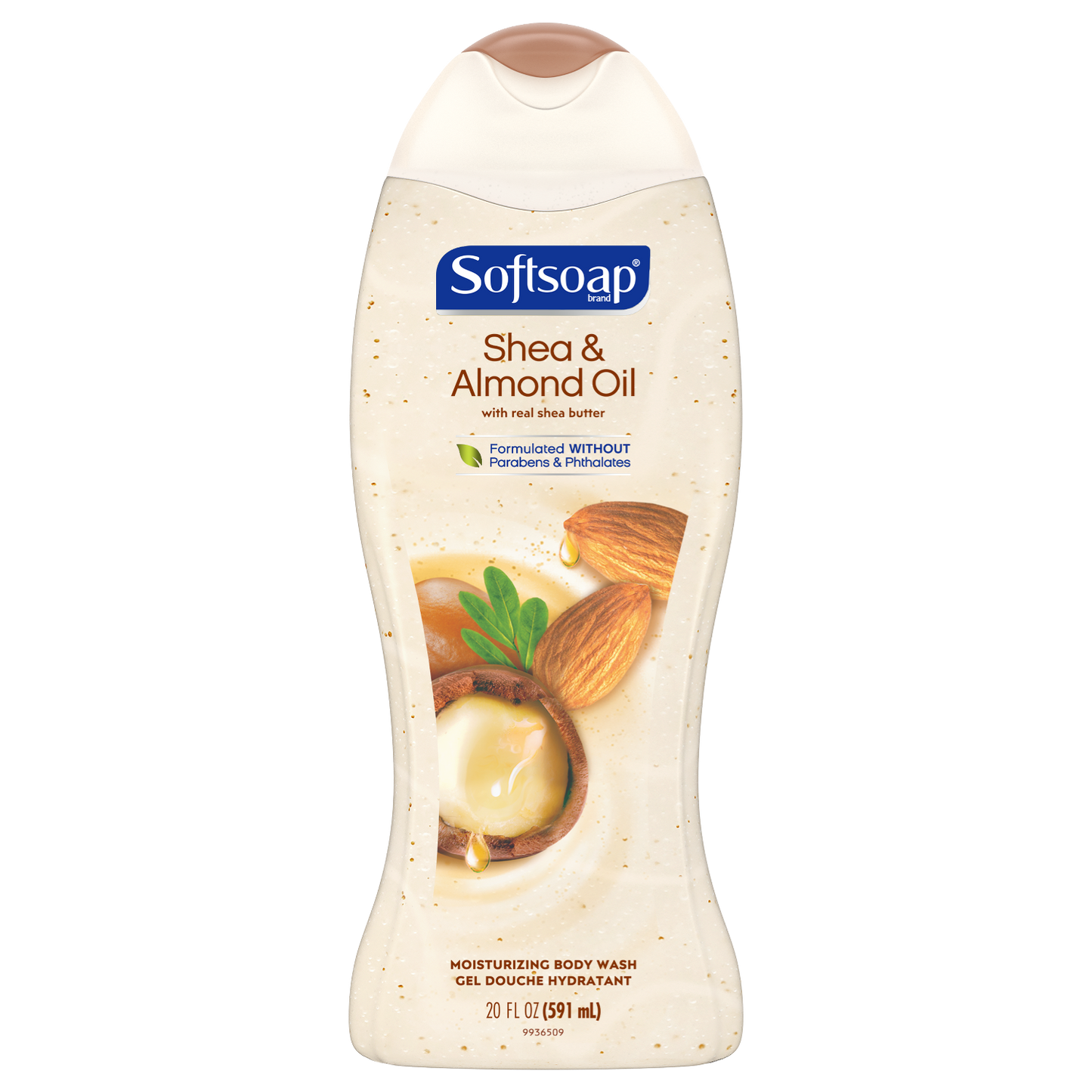 Soft soap, butter, and almond body wash