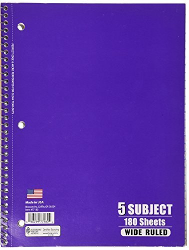 5.Subject Wide Ruled