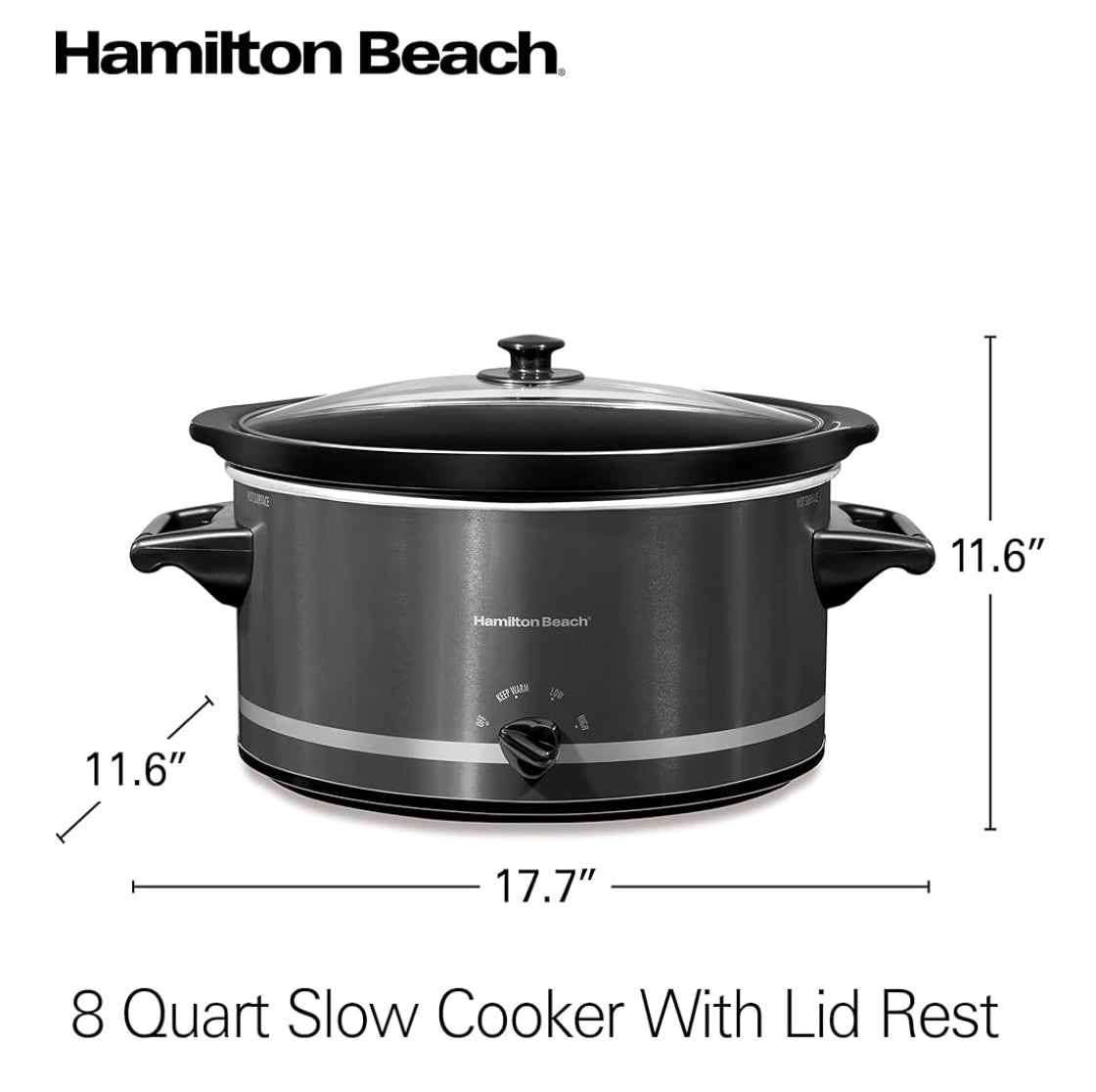 Hamilton Beach Slow Cooker 8Q