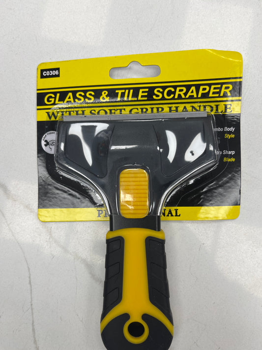 Glass and tile scraper