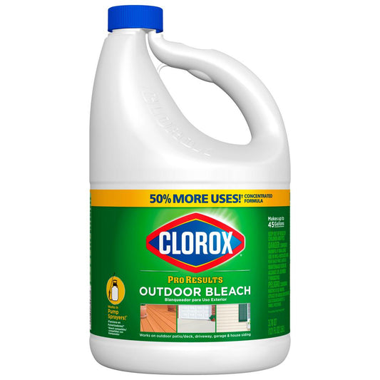 Clorox  gallon bleach outdoor