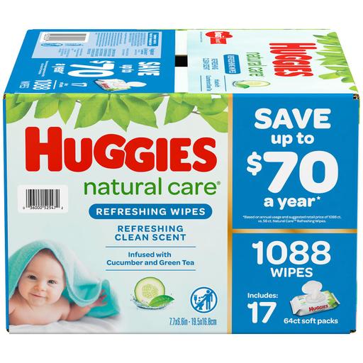 Huggies Wipes Natural Care