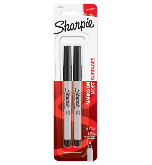 Sharpie Fine 2pk black