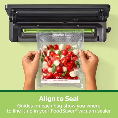 FoodSaver® Quart Pre-Cut Vacuum Seal Bags 1 quart 19 bags￼