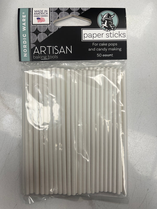 Paper sticks for cakes