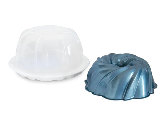Nordic ware twist lock swirl bundt baking set ￼