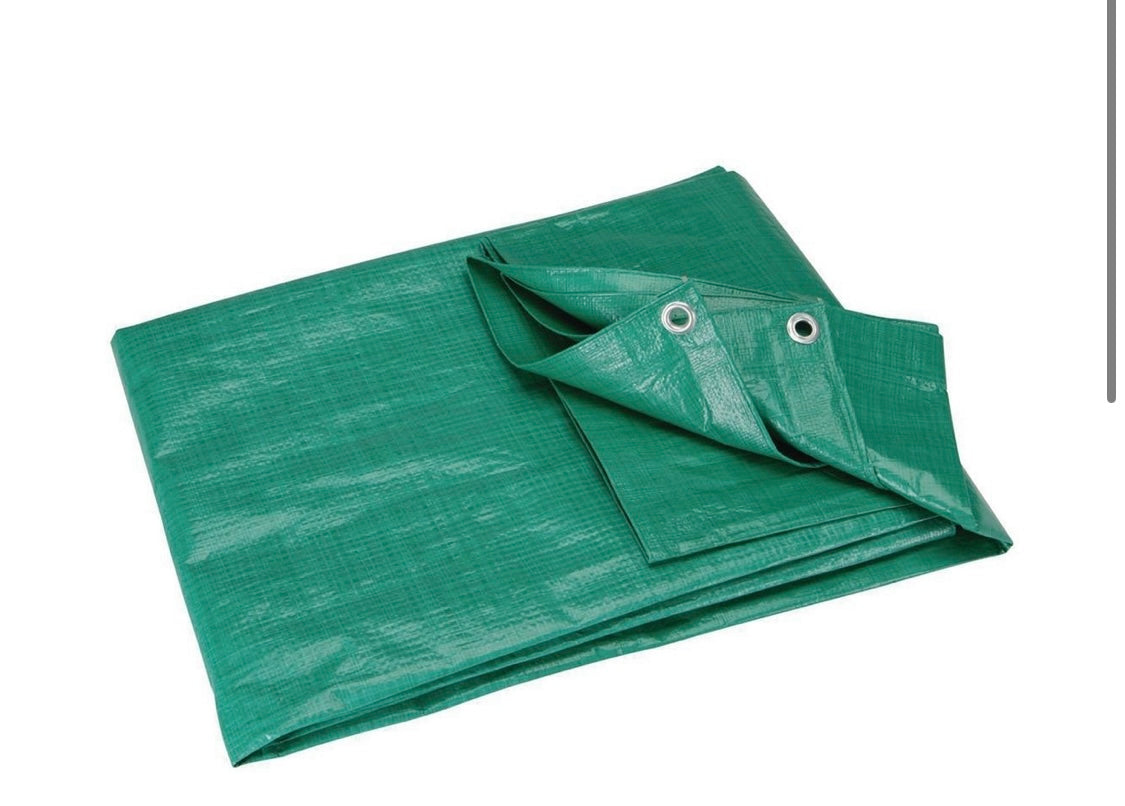 Green Tarp 10X15