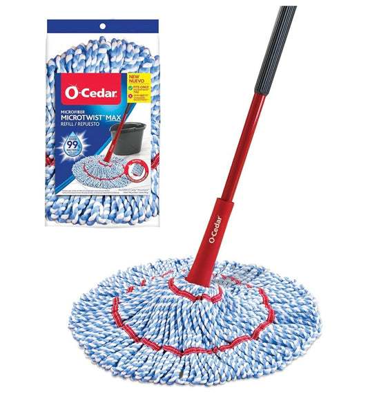 O-cedar mop micro twist max ￼ extra refill ￼