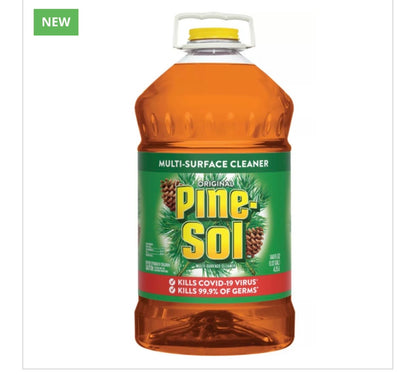 PINE SOL DISINFECTANT – PINE 144 oz ( # 40153