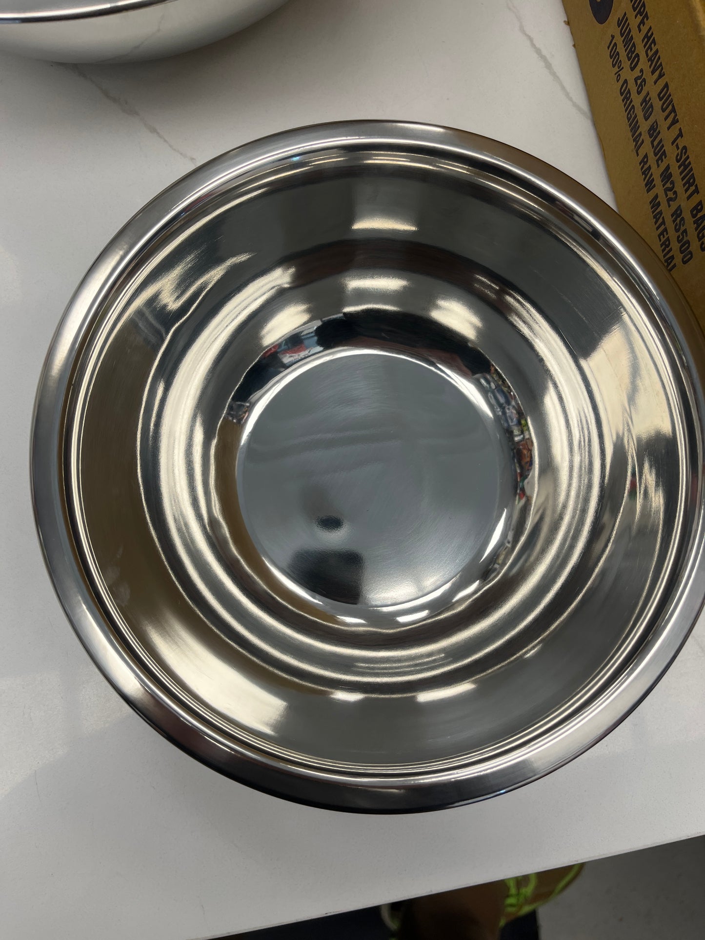 Stainless steel bowl