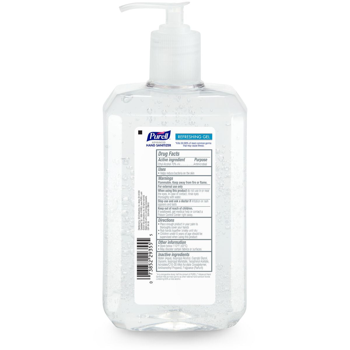 Purell Refreshing Hand Sanitizer - Fresh Scent - 24 fl oz