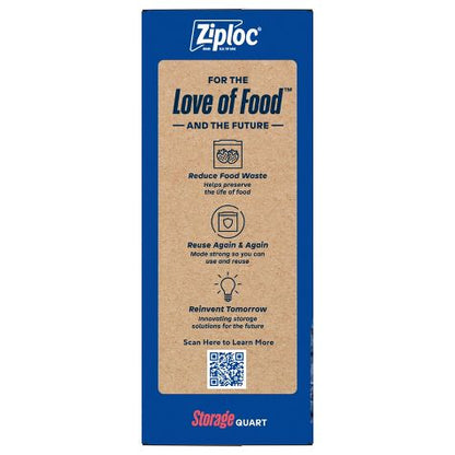 Ziploc Storage quart bags 48 count
