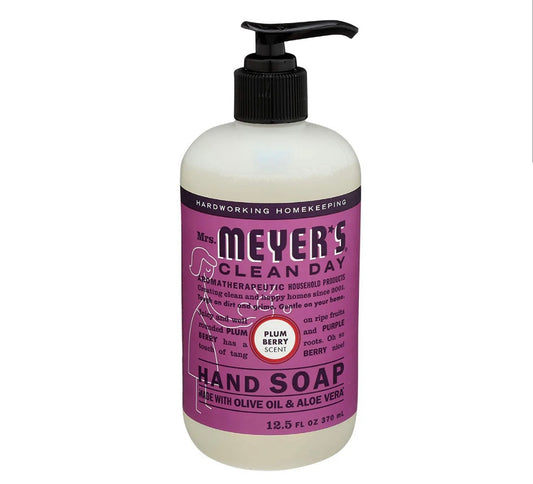 Mrs. Meyers hand soap, Plum berry scent ￼