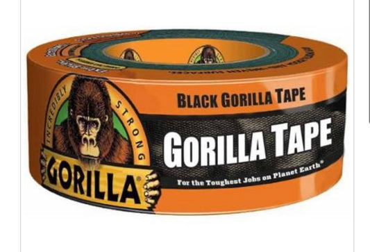 GORILLA-DUCT TAPE 10 yd – BLACK