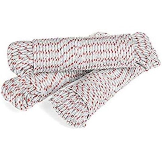 Clothsline Red /Whte 100ft #8