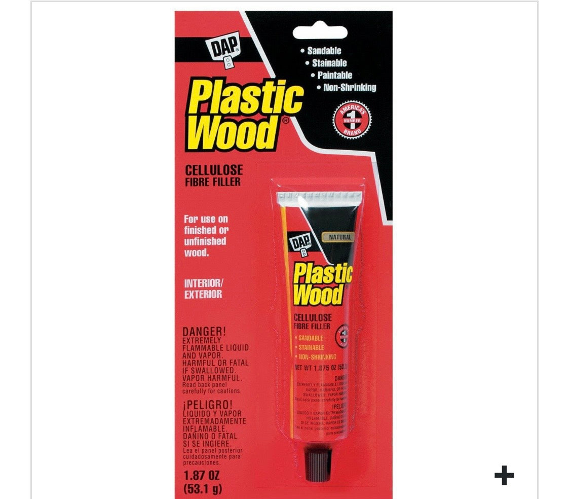 PLASTIC WOOD – 1.875 oz TUBE NATURAL