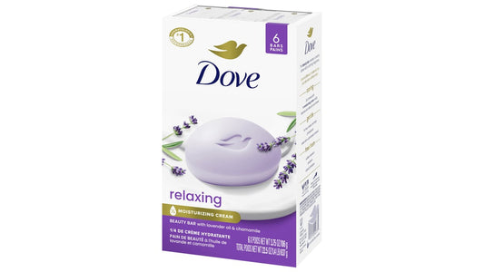 Dove Beauty Bars Relaxing Lavender Oil & Chamomile (3.75 oz x 6 ct)
