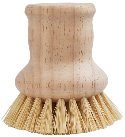 HIC Kitchen Natural Bristle Dish Pan Scrub Brush