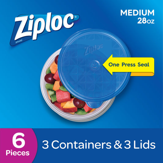Ziploc 3 Med Round 1.75pt