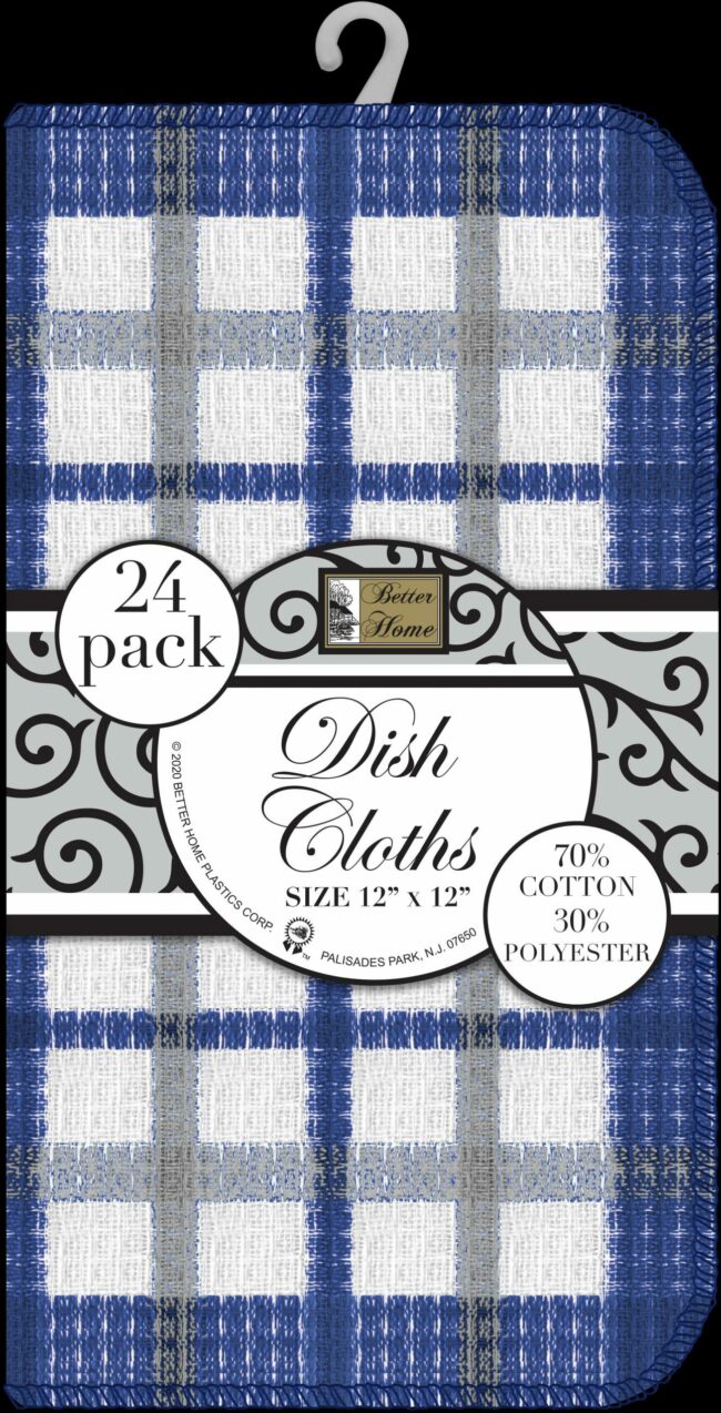 DISH CLOTHS-24/pk