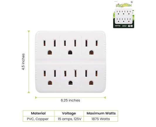 Go green wall tap outlet