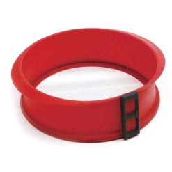 SILICONE SPRINGFORM PAN WITH GLASS BASE