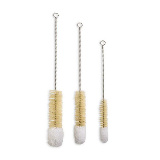 HIC Kitchen Soft Tip Cleaning Brushes, Set of 3