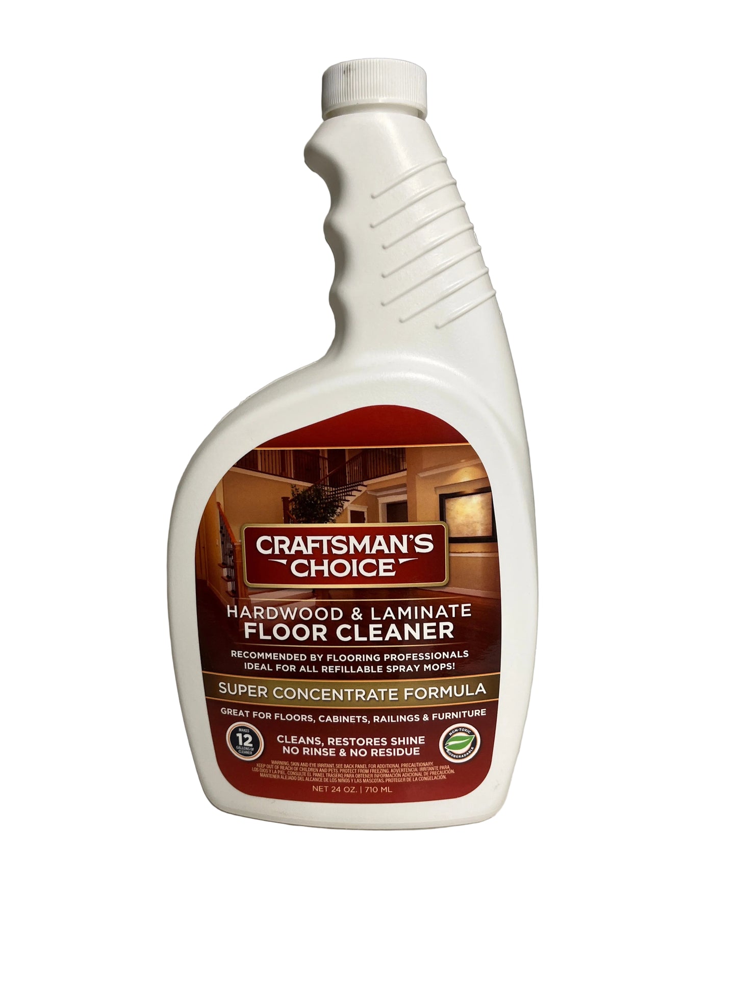 Craftsman choice, poly Cayre, wood floor cleaner