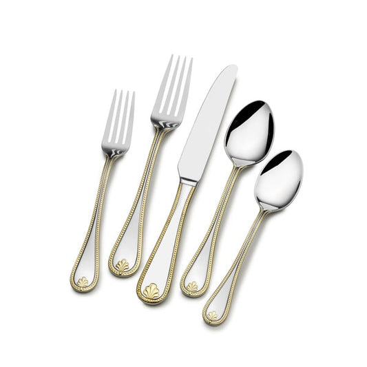 Museum collection, 20 piece flatware set stainless steel