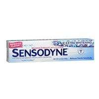 Sensodyne toothpaste extra whitening