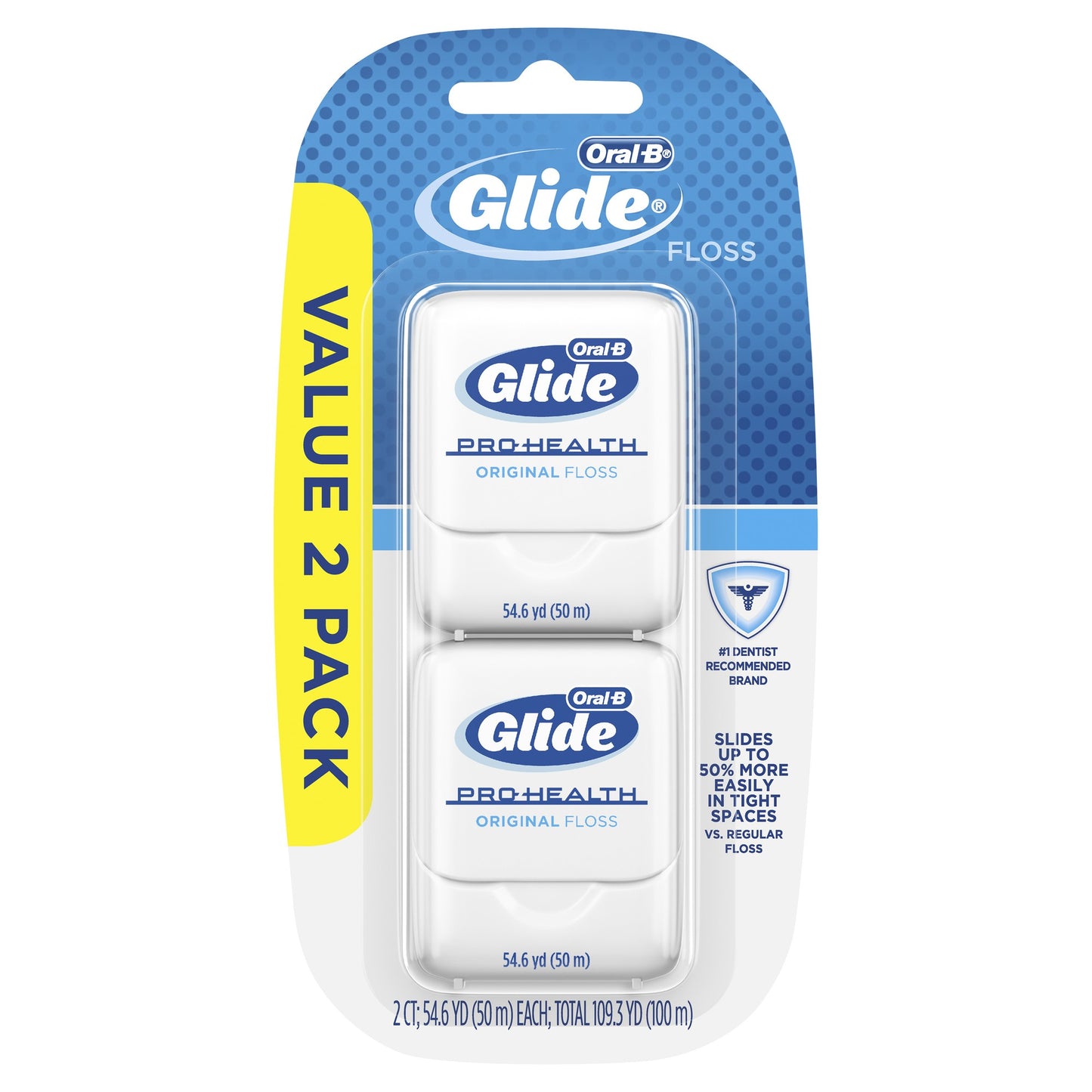 Oral-B glide floss 2 pk
