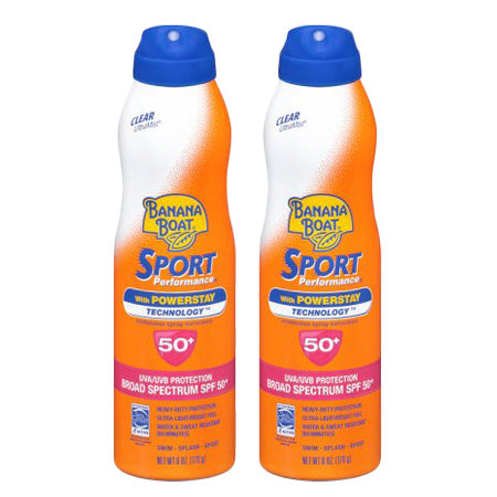 Banana boat sunscreen spray