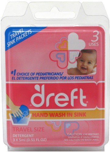 Dreft Travel Sink Packets