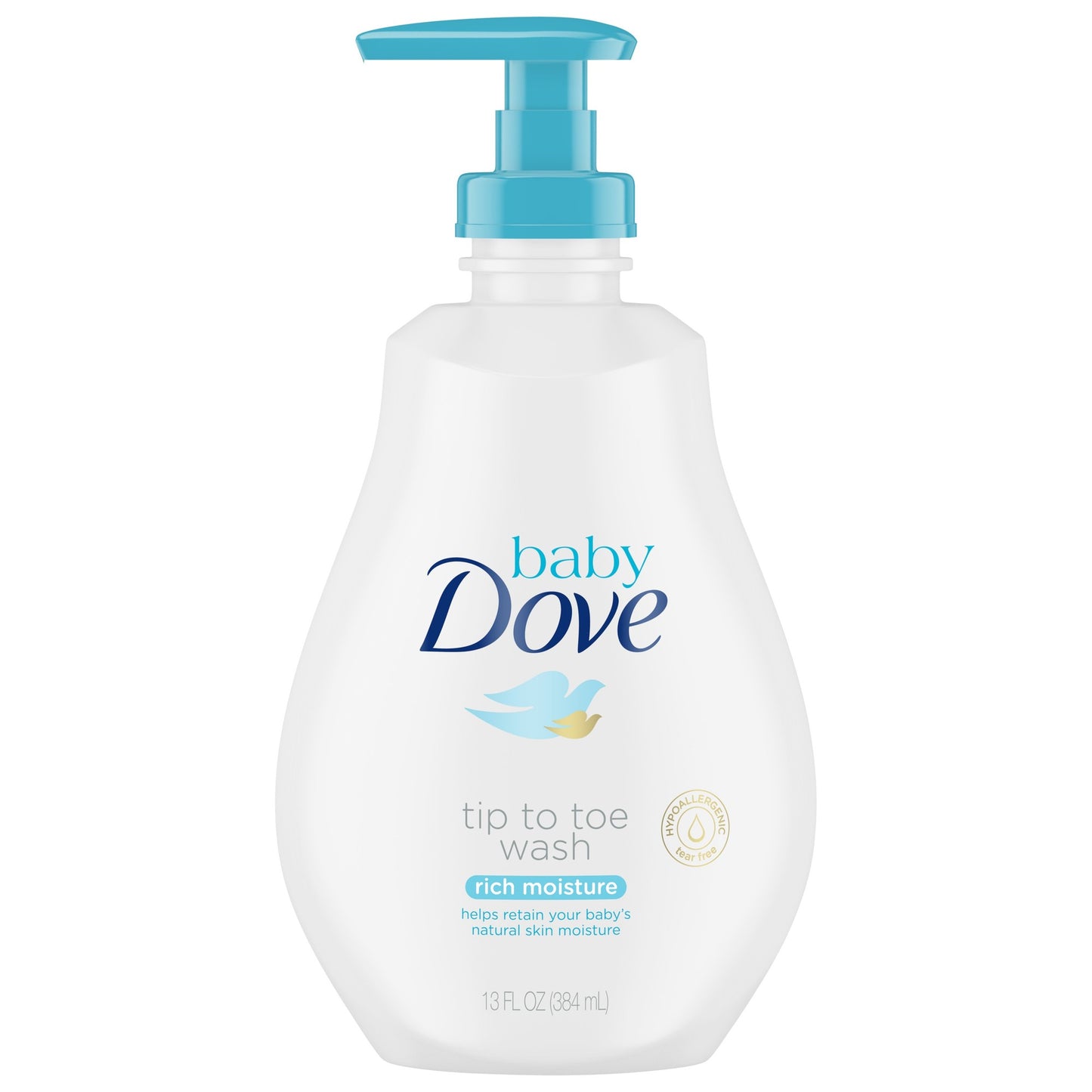 Baby Dove sensitive skin care pump