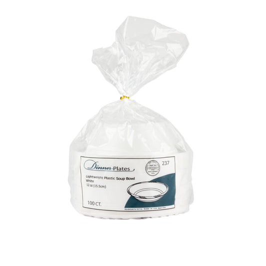 Plastic Soup Bowl 12oz 100Ct