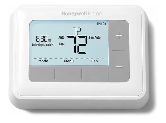 Honeywell Home RTH7560E 7-Day Flexible Programmable Thermostat-Extra-Large Backlit Display, White