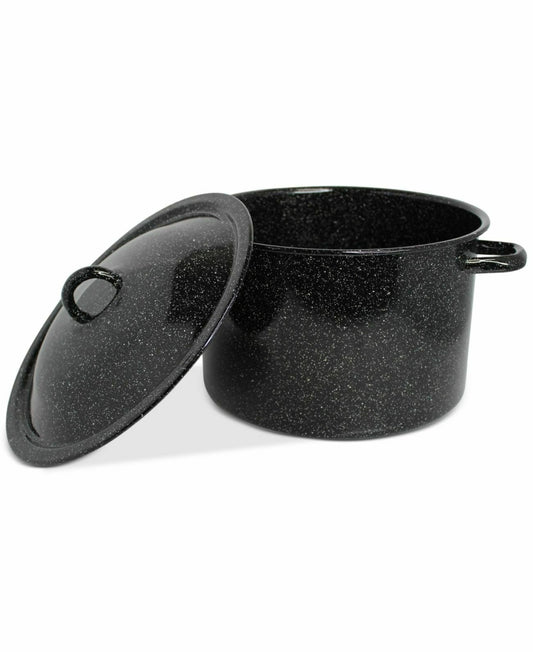 12 quart enamel stock pot roaster