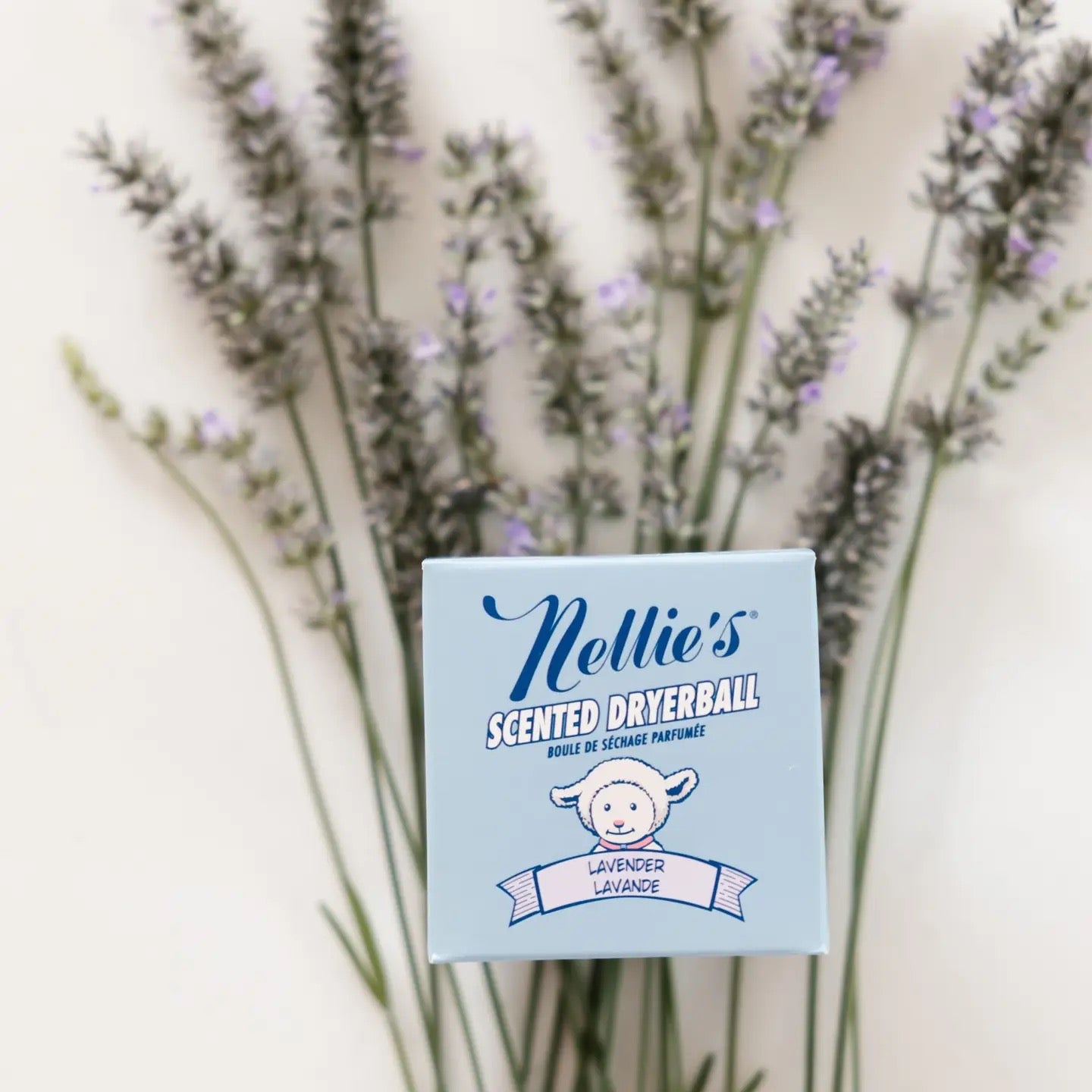Nellie's Scented Wool Dryerball, Bergamot, 1 Dryerball, 50 Loads