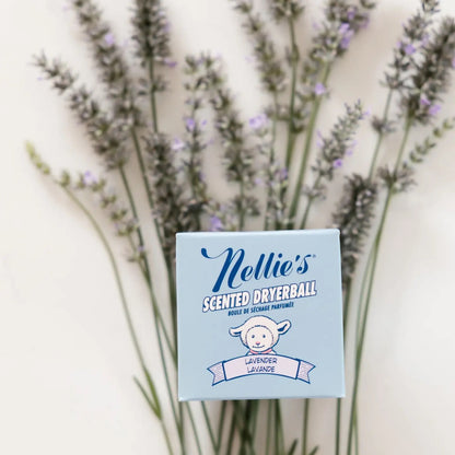 Nellie's Scented Wool Dryerball, Bergamot, 1 Dryerball, 50 Loads